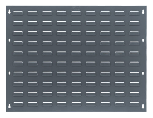 Quantum Storage 27 in. X 21 in. Louvered Panel Gray