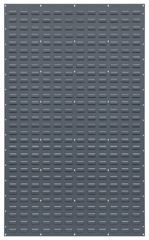 Quantum Storage 36 in. X 61 in. Louvered Panel Gray