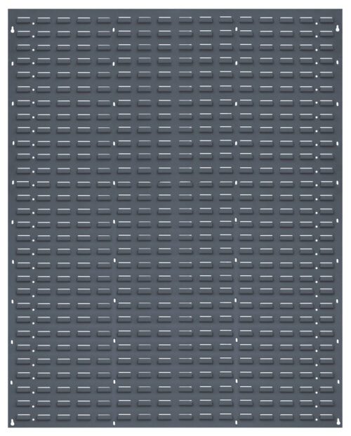 Quantum Storage 48 in. X 61 in. Louvered Panel Gray