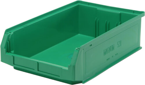 Quantum Storage Magnum Series Bin Green 19-3/4 in. X 12-3/8 in. X 5-7/8 in.
