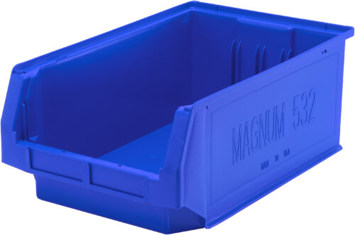 Quantum Storage Magnum Series Bin Blue 19-3/4 in. X 12-3/8 in. X 7-7/8 in.