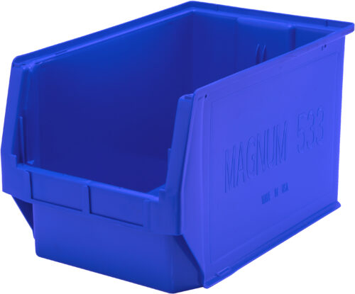 Quantum Storage Magnum Series Bin Blue 19-3/4 in. X 12-3/8 in. X 11-7/8 in.