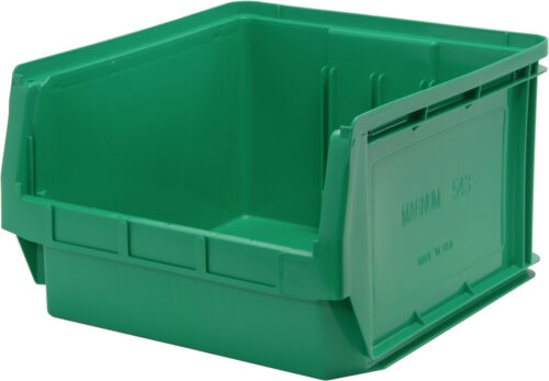 Quantum Storage Magnum Series Bin Green 19-3/4 in. X 18-3/8 in. X 11-7/8 in.