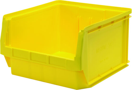 Quantum Storage Magnum Series Bin Yellow 19-3/4 in. X 18-3/8 in. X 11-7/8 in.