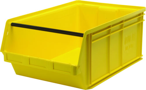 Quantum Storage Magnum Series Bin Yellow 29 in. X 18-3/8 in. X 11-7/8 in.