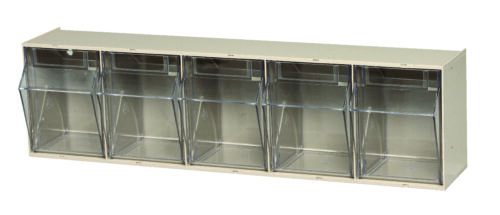 Quantum Storage Tip Out Bin Ivory