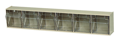 Quantum Storage Tip Out Bin Ivory