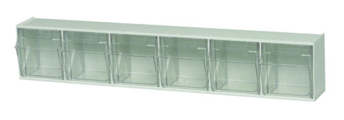Quantum Storage Tip Out Bin White