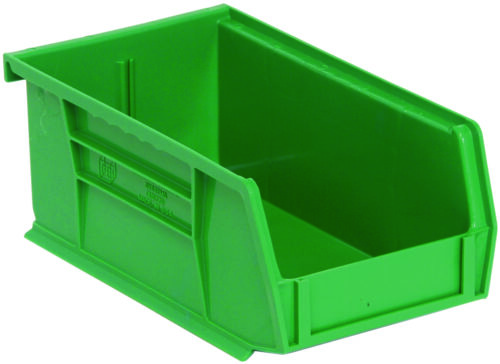Quantum Storage Ultra Stack & Hang Bin Green 7-3/8 in. X 4-1/8 in. X 3 in.
