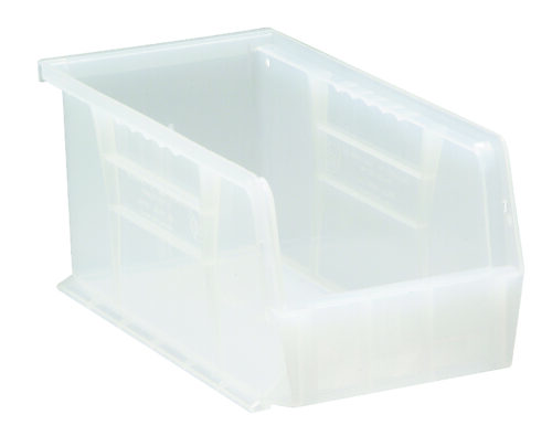 Quantum Storage Ultra Hang & Stack Bin Clear 10-7/8 in. X 5-1/2 in. X 5 in.
