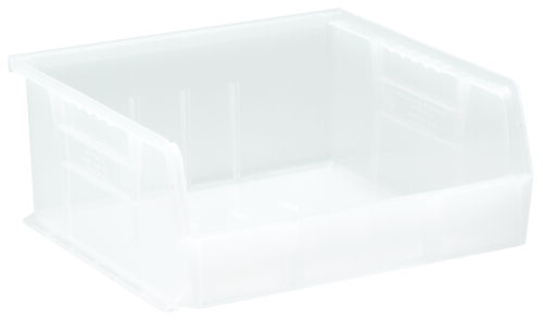 Quantum Storage Ultra Hang & Stack Bin Clear 10-7/8 in. X 11 in. X 5 in.
