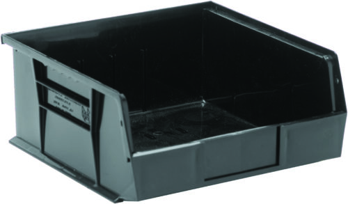 Quantum Storage Ultra Stack & Hang Bin Black 10-7/8 in. X 11 in. X 5 in.