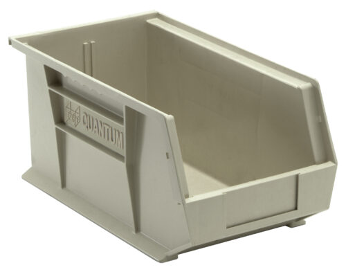 Quantum Storage Ultra Stack & Hang Bin Stone 14-3/4 in. X 8-1/4 in. X 7 in.