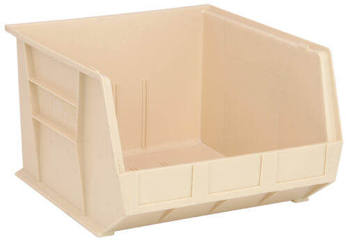 Quantum Storage Ultra Stack & Hang Bin Ivory  18 in. X 16-1/2 in. X 11 in.