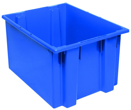 Quantum Storage Stack & Nest Tote Blue 23-1/2 in. X 19-1/2 in. X 13 in.