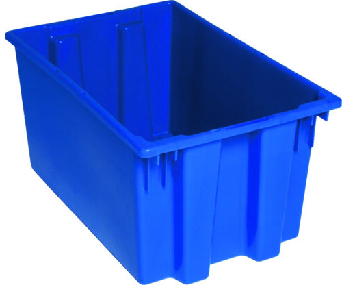 Quantum Storage Stack & Nest Tote Blue 23-1/2 in. X 15-1/2 in. X 12 in.