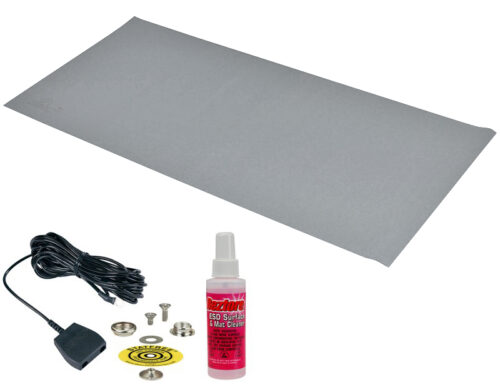 MAT KIT, STATFREE B2 PLUS VINYL, LIGHT GRAY, 0.080''x30''x60"