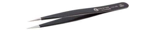 IDEAL-TEK ESD Epoxy Coated tweezers 1.SA.NE,SS Anti-Mag,OAL 120mm-4,72in