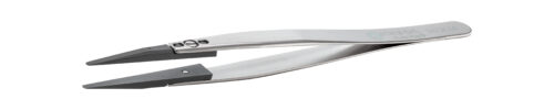 IDEAL-TEK ESD Ceramic Repl tweezers 2AZJK.SA,SS Anti-Mag,OAL 130mm-5,12in,(#A2AZJK tips)