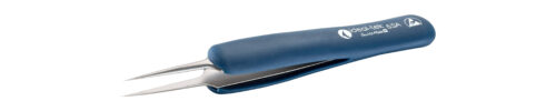 IDEAL-TEK ESD Rubber Grip tweezers 5.SA.DR,SS Anti-Mag,OAL 110mm-4,33in
