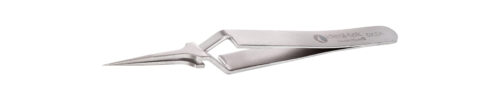 IDEAL-TEK Reverse Action tweezers 5X.SA,SS Anti-Mag,OAL 110mm-4,33in
