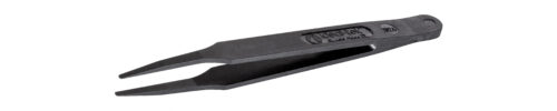 IDEAL-TEK Full Plastic tweezers 702A.CF,Carbon fiber,OAL 115mm-4,53in