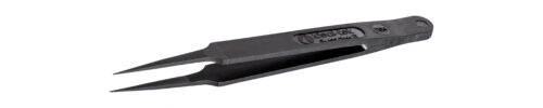 IDEAL-TEK Full Plastic tweezers 705.CF,Carbon fiber,OAL 115mm-4,53in