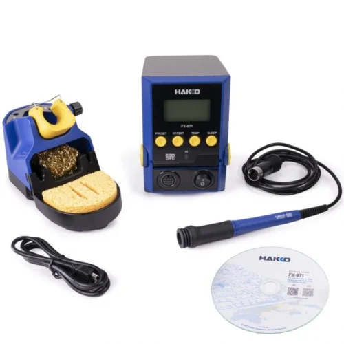 HAKKO FX-971 Soldering Station w/FX-9701 Iron and Stand, Tips not Included